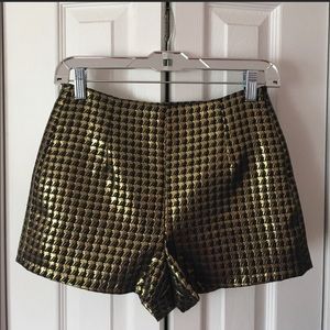 Madison Montgomery AHS Gold Black Small Shorts